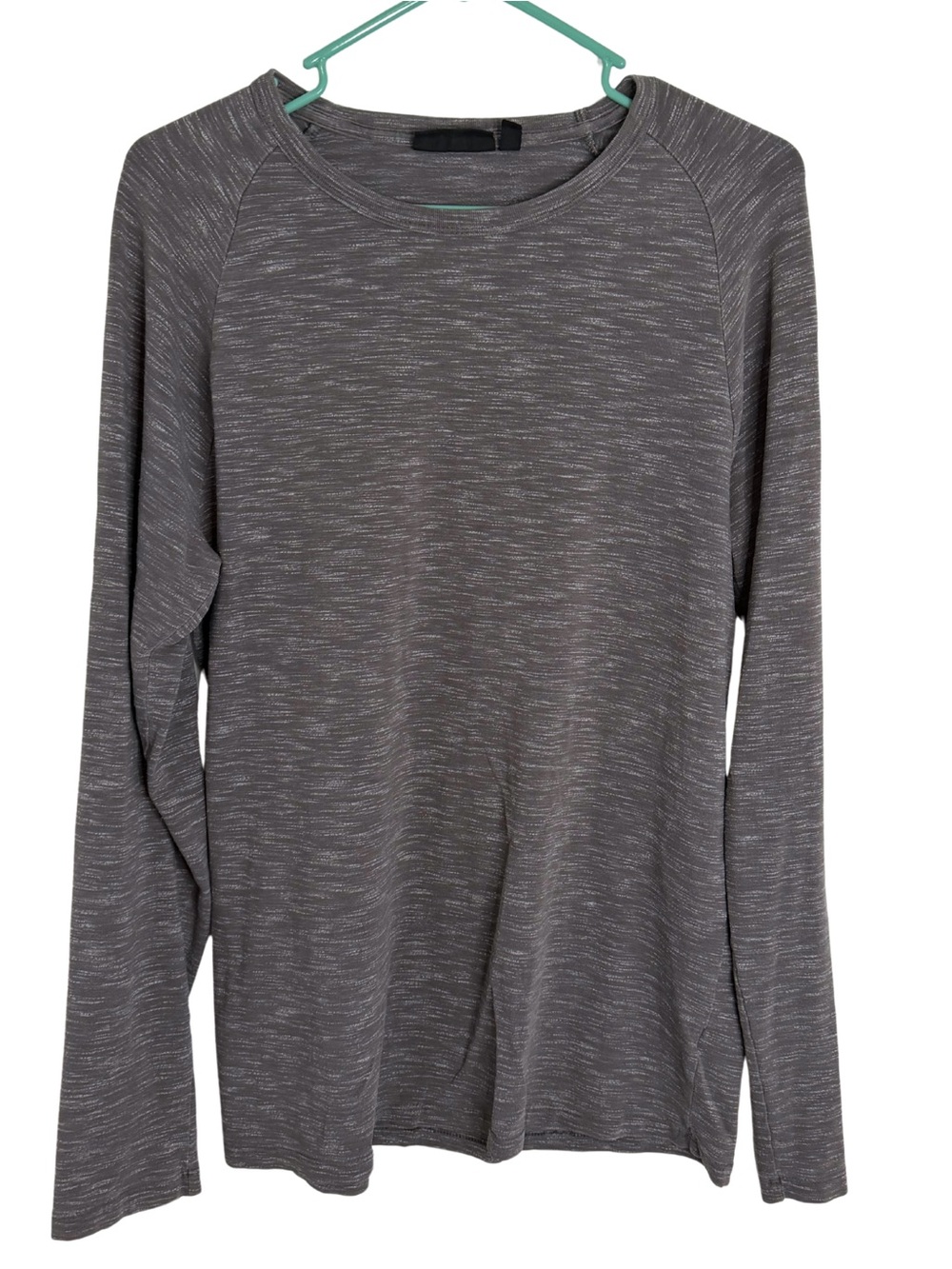 3/$20 Marc Anthony Men's Slim Fit Heather Gray Long Sleeve Shirt Size Medium